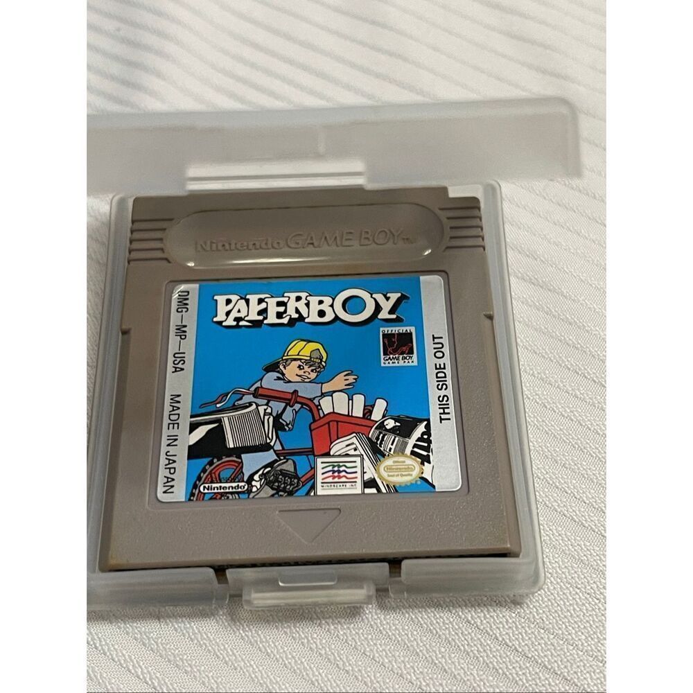 Paperboy Nintendo Gameboy Game 1990 Tested Works With Case - Picture 4 of 5